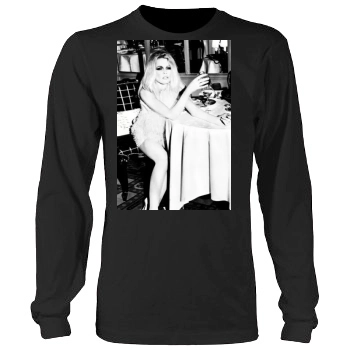 Claudia Schiffer Men's Heavy Long Sleeve TShirt