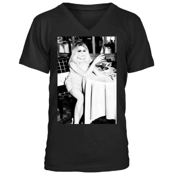 Claudia Schiffer Men's V-Neck T-Shirt