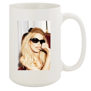 Claudia Schiffer 15oz White Mug