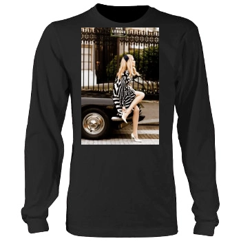 Claudia Schiffer Men's Heavy Long Sleeve TShirt