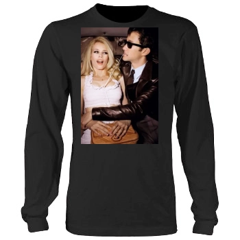 Claudia Schiffer Men's Heavy Long Sleeve TShirt