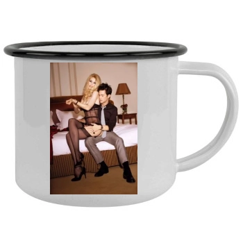 Claudia Schiffer Camping Mug