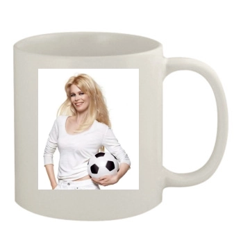 Claudia Schiffer 11oz White Mug