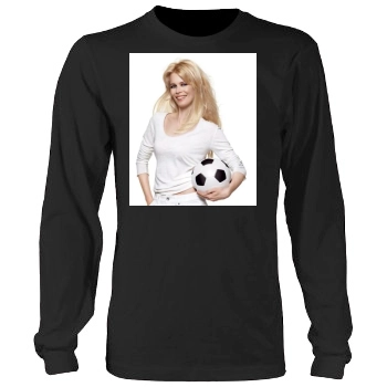 Claudia Schiffer Men's Heavy Long Sleeve TShirt