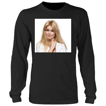 Claudia Schiffer Men's Heavy Long Sleeve TShirt