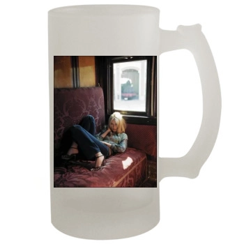 Claudia Schiffer 16oz Frosted Beer Stein