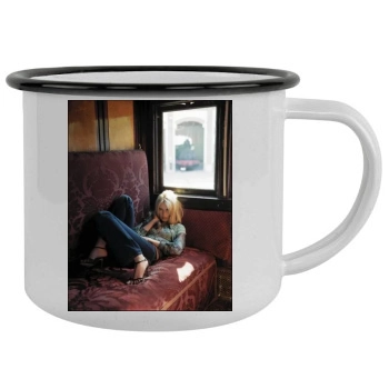 Claudia Schiffer Camping Mug