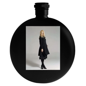 Claudia Schiffer Round Flask