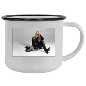 Claudia Schiffer Camping Mug