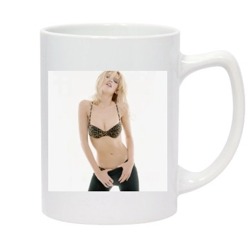 Claudia Schiffer 14oz White Statesman Mug