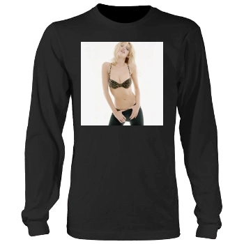 Claudia Schiffer Men's Heavy Long Sleeve TShirt