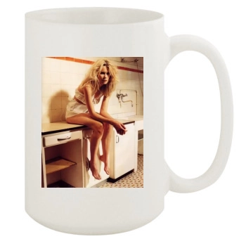 Claudia Schiffer 15oz White Mug