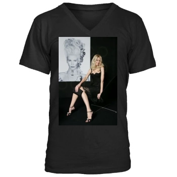 Claudia Schiffer Men's V-Neck T-Shirt