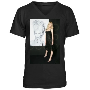 Claudia Schiffer Men's V-Neck T-Shirt