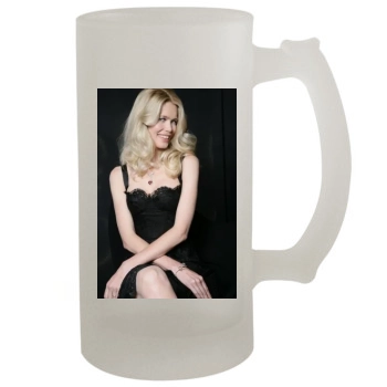 Claudia Schiffer 16oz Frosted Beer Stein