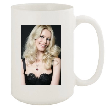 Claudia Schiffer 15oz White Mug