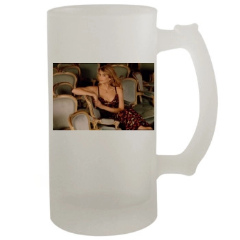 Claudia Schiffer 16oz Frosted Beer Stein