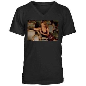 Claudia Schiffer Men's V-Neck T-Shirt