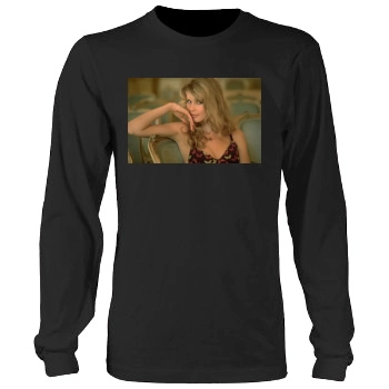 Claudia Schiffer Men's Heavy Long Sleeve TShirt