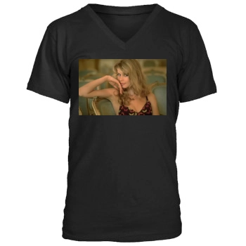 Claudia Schiffer Men's V-Neck T-Shirt