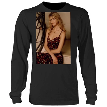 Claudia Schiffer Men's Heavy Long Sleeve TShirt