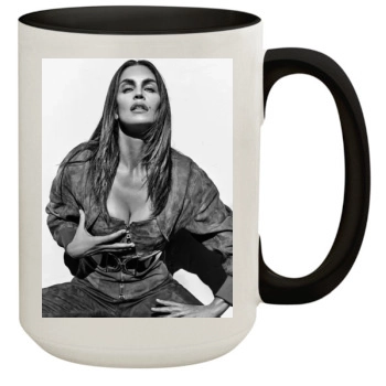 Claudia Schiffer 15oz Colored Inner & Handle Mug