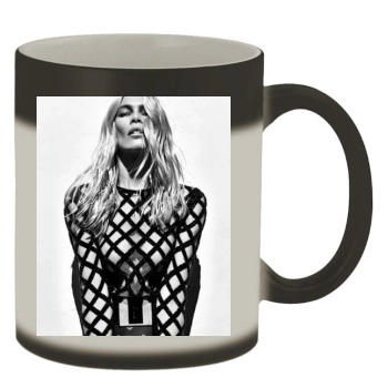 Claudia Schiffer Color Changing Mug