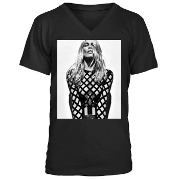 Claudia Schiffer Men's V-Neck T-Shirt