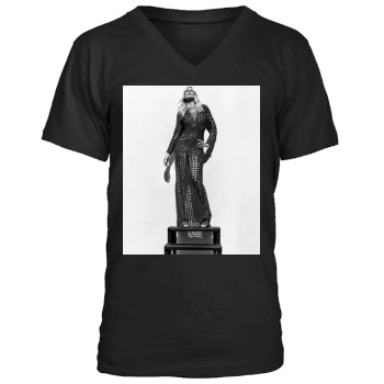 Claudia Schiffer Men's V-Neck T-Shirt