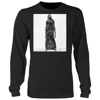 Claudia Schiffer Men's Heavy Long Sleeve TShirt