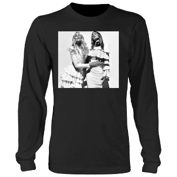 Claudia Schiffer Men's Heavy Long Sleeve TShirt