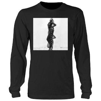 Claudia Schiffer Men's Heavy Long Sleeve TShirt