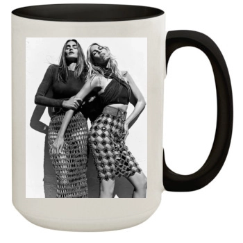 Claudia Schiffer 15oz Colored Inner & Handle Mug