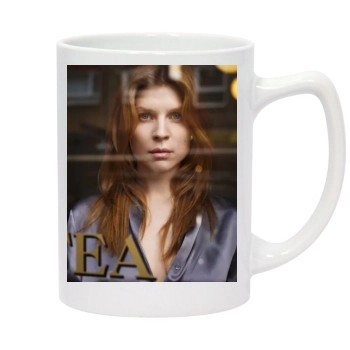 Clemence Poesy 14oz White Statesman Mug