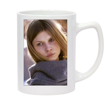 Clemence Poesy 14oz White Statesman Mug