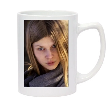 Clemence Poesy 14oz White Statesman Mug