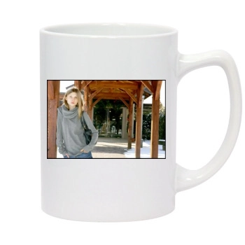 Clemence Poesy 14oz White Statesman Mug