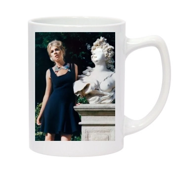 Clemence Poesy 14oz White Statesman Mug