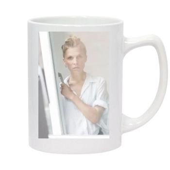 Clemence Poesy 14oz White Statesman Mug