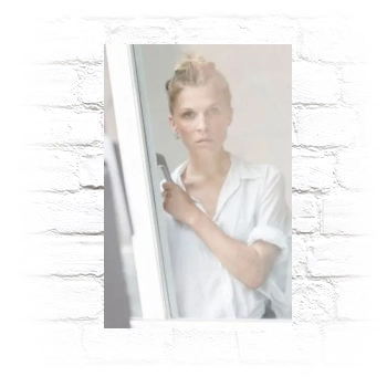 Clemence Poesy Metal Wall Art