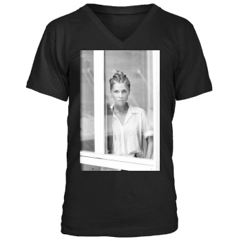 Clemence Poesy Men's V-Neck T-Shirt