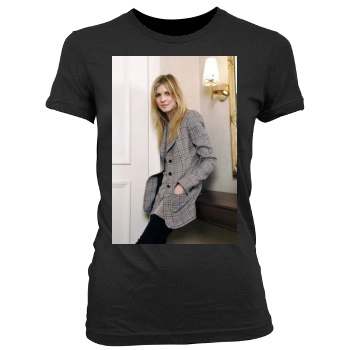 Clemence Poesy Women's Junior Cut Crewneck T-Shirt