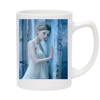 Clemence Poesy 14oz White Statesman Mug