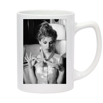 Clemence Poesy 14oz White Statesman Mug