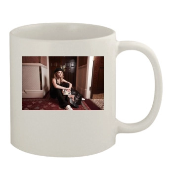 Clemence Poesy 11oz White Mug