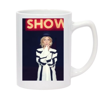 Clemence Poesy 14oz White Statesman Mug