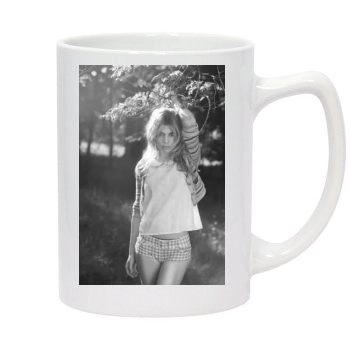 Clemence Poesy 14oz White Statesman Mug