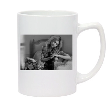 Clemence Poesy 14oz White Statesman Mug