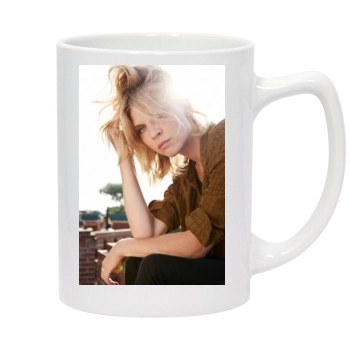 Clemence Poesy 14oz White Statesman Mug