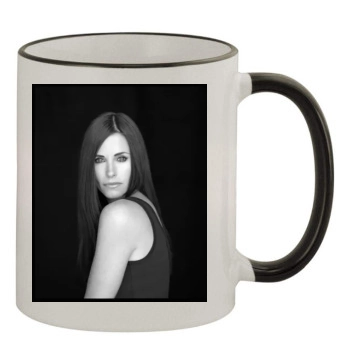 Courteney Cox 11oz Colored Rim & Handle Mug